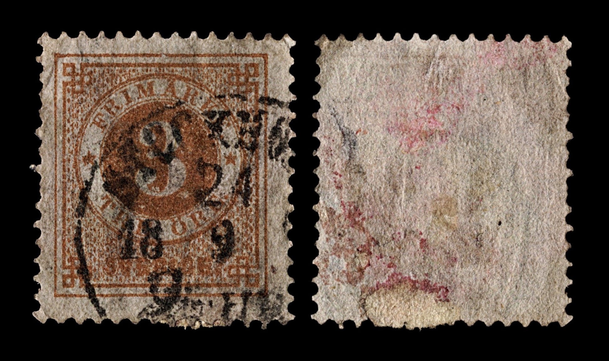 4050 Series SG30 3 ore Brown 1886. Sc#41 Mi30 Good Used. C£25