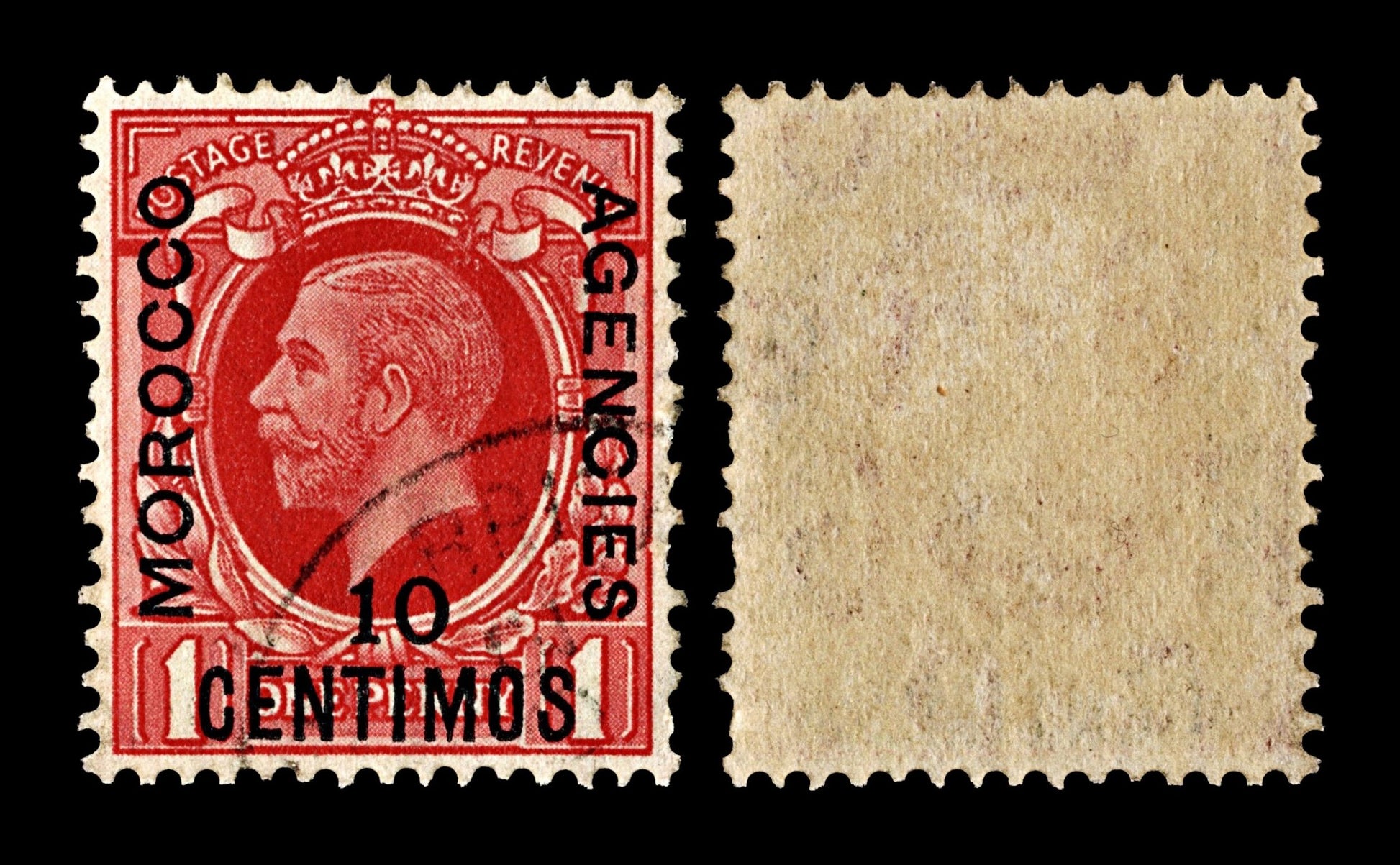 4055 Morocco Agencies SG154 10c Scarlet 1936. Sc#72 Mi137 Fine Used. C£24