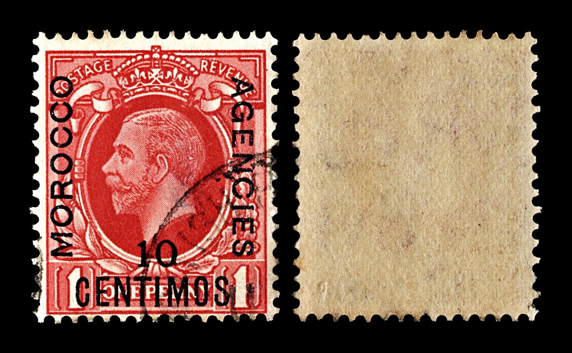 4055 Morocco Agencies SG154 10c Scarlet 1936. Sc#72 Mi137 Fine Used. C£24