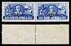 4011 South-West Africa SGSW 117 3d Blue. Bilingual Pair 1941. Sc#SW 139 MiSW 222/223 MNH Mint. C£24